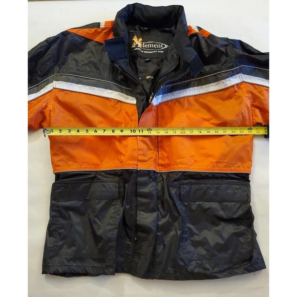 XElement Advanced Motorcycle Gear Orange Jacket Men's Size 3XL - Picture 11 of 11